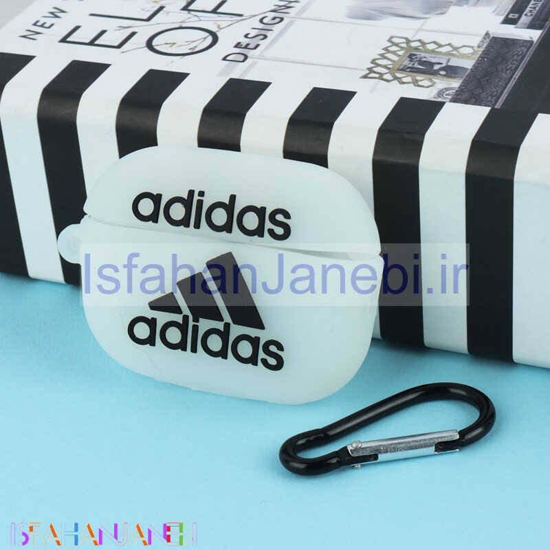 اصفهان جانبی-محافظ AirPods Pro 2 سیلیکونی طرح Adidas