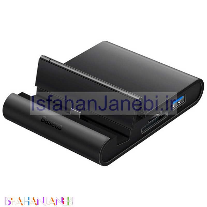 اصفهان جانبی-هاب 7 پورت Type-C باسئوس Mate Docking WKMD000001