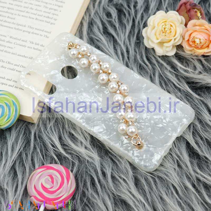 اصفهان جانبی-قاب ماربل هولدر دستی مرواریدی Samsung Galaxy A20s