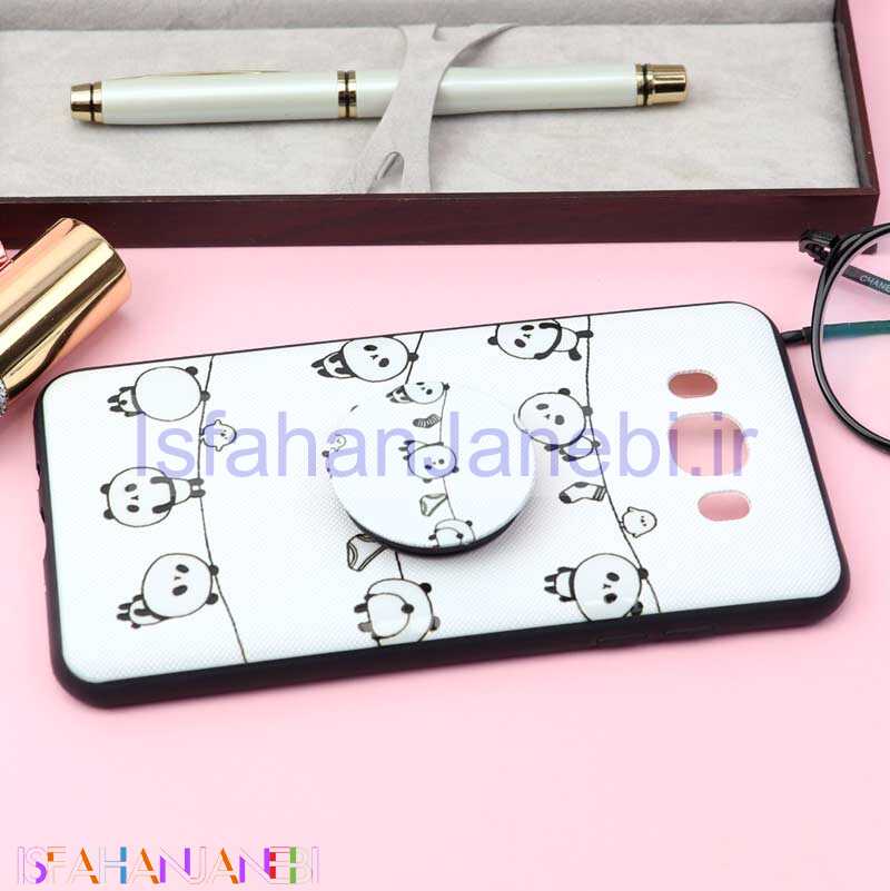 اصفهان جانبی-قاب فانتزی برجسته + پاپ سوکت کد12 سامسونگ J7 2016