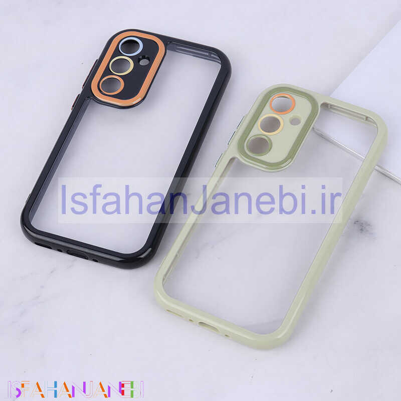 اصفهان جانبی-قاب سامسونگ Galaxy A35 دور رنگی محافظ لنزدار