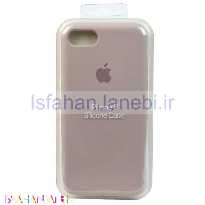 اصفهان جانبی-قاب سیلیکونی iPhone 7/8/SE 2020 خاکی