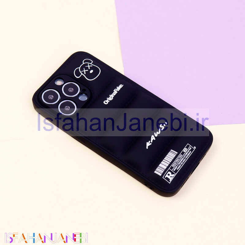 اصفهان جانبی-قاب پافر پشت مات محافظ لنزدار iPhone 13 Pro