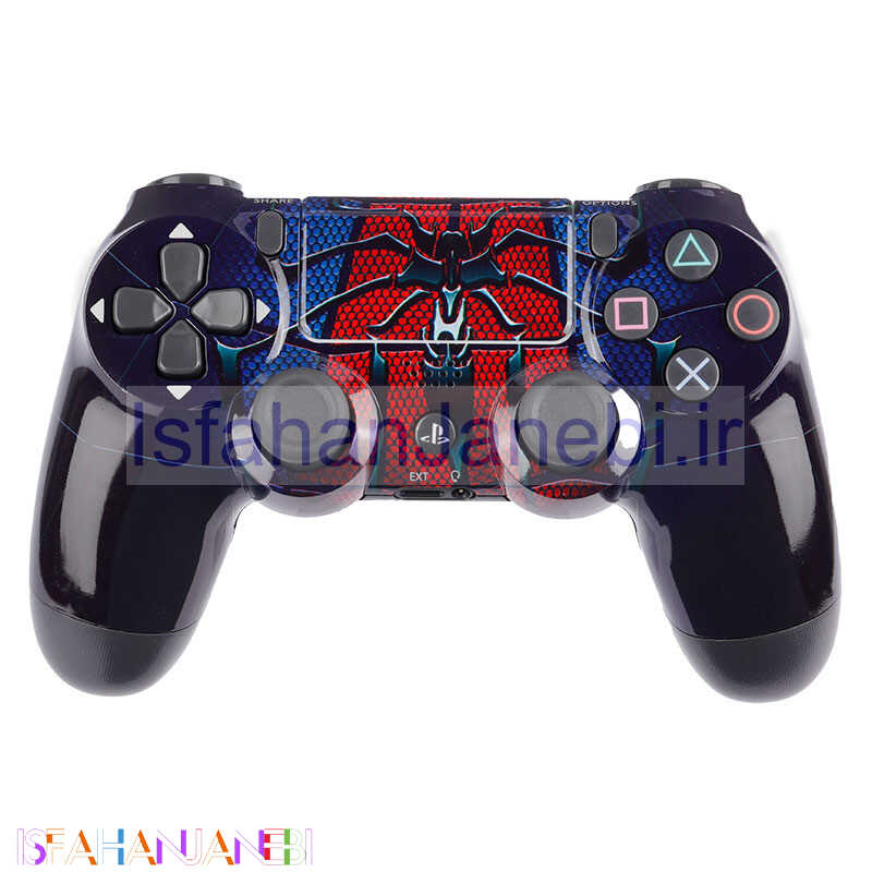 اصفهان جانبی-دسته بازی بی سیم SONY PlayStation 4 DualShock 4 High Copy طرح Spider Man کد 2