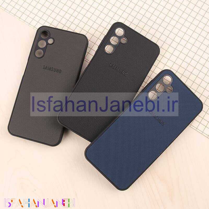 اصفهان جانبی-قاب کبریتی PC سامسونگ Galaxy A14 4G / A14 5G کربنی محافظ لنزدار