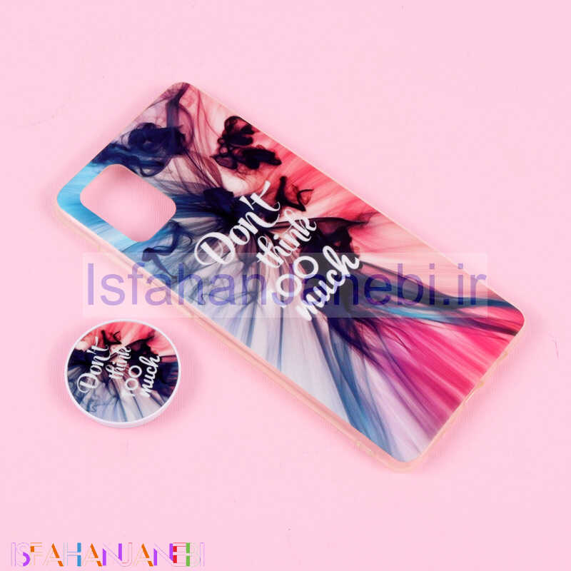 اصفهان جانبی-قاب فانتزی طرحدار + پاپ سوکت Samsung Galaxy A71 کد 1