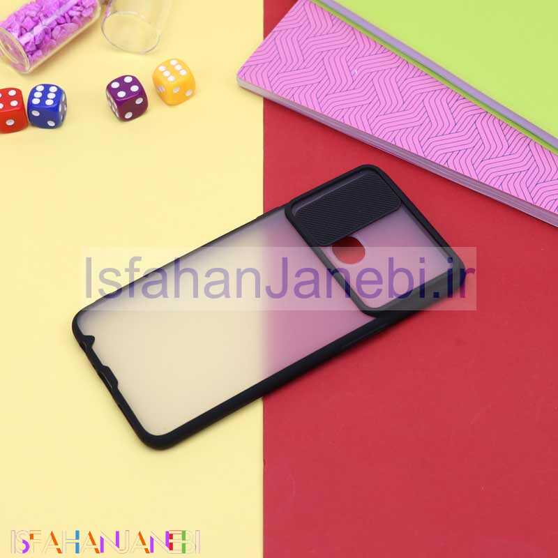 اصفهان جانبی-قاب PC مات محافظ لنز دار کشویی Samsung A10s