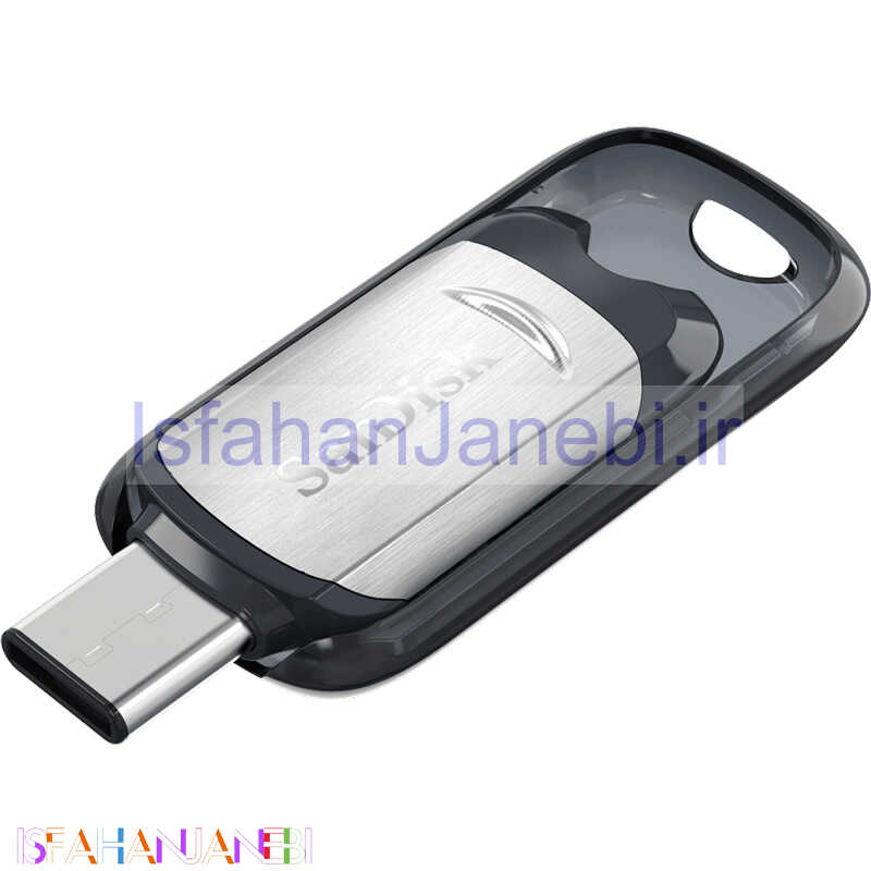 اصفهان جانبی-فلش 64 گیگ سن دیسک SanDisk Ultra Type-C