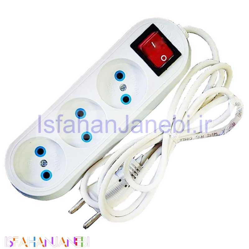 اصفهان جانبی-چند راهی 3 خانه شاهد الکتریک با کابل 3 متری