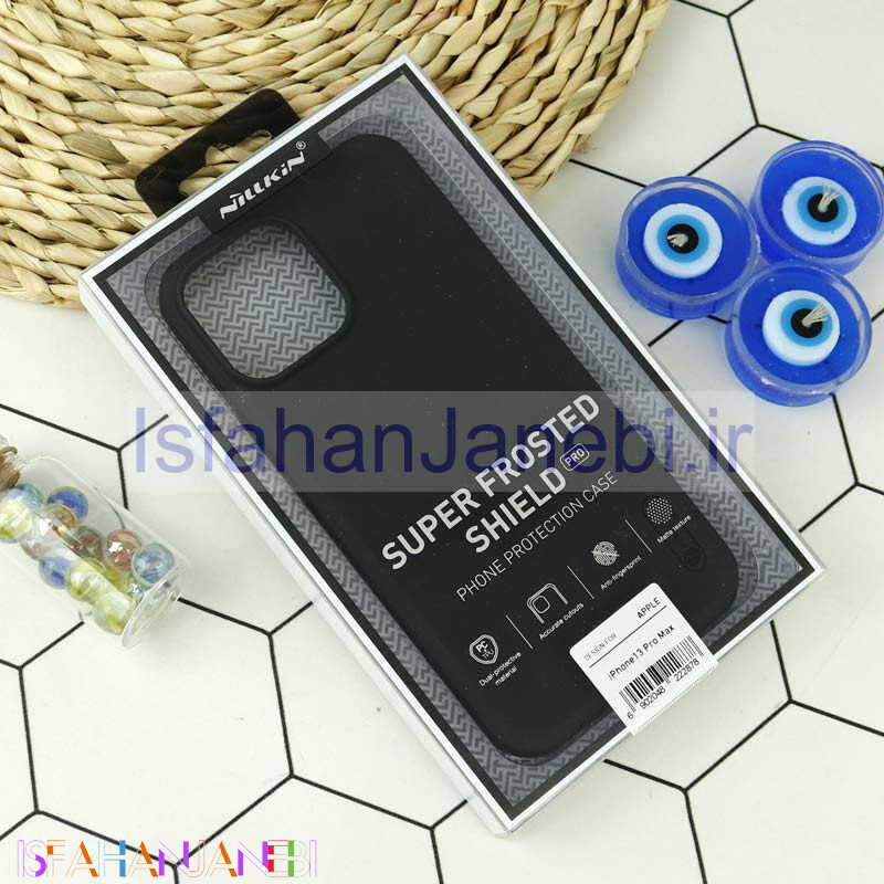 اصفهان جانبی-قاب اورجینال ضدضربه Super Frosted Pro نیلکین iPhone 13 Pro Max