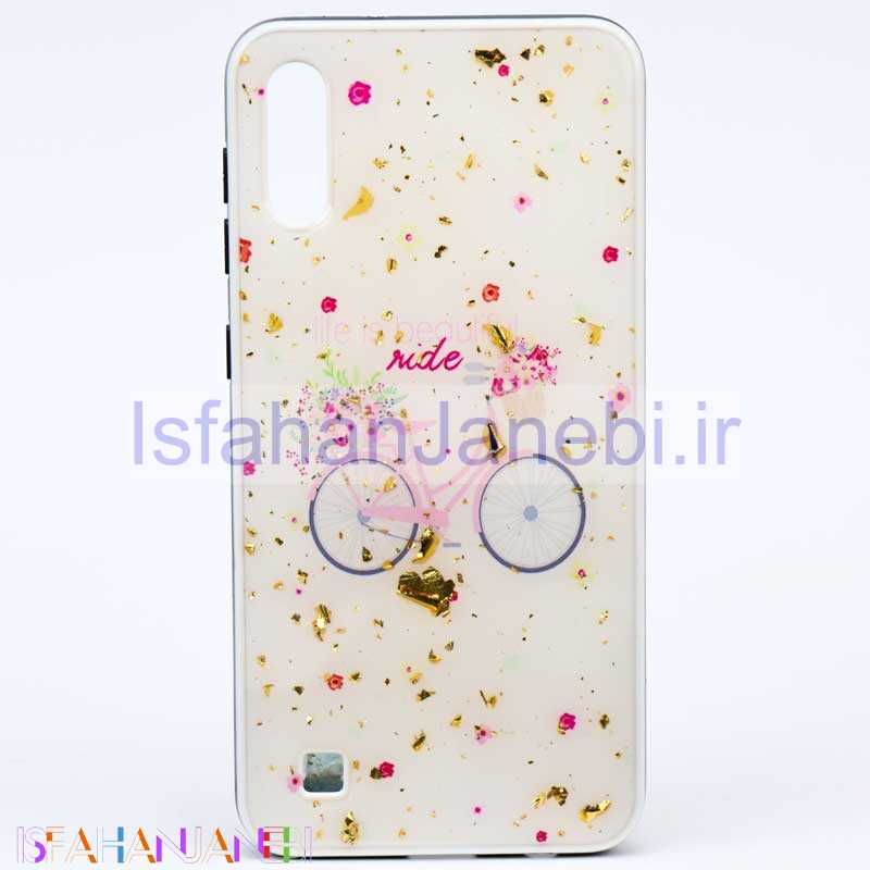 اصفهان جانبی-قاب ماربل فانتزی طلایی iPhone 11 کد7