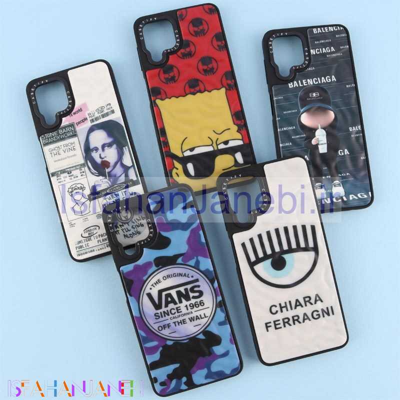 اصفهان جانبی-قاب موج آدامسی طرح دار Casetify سامسونگ Galaxy A22 4G / M22 / M32 4G