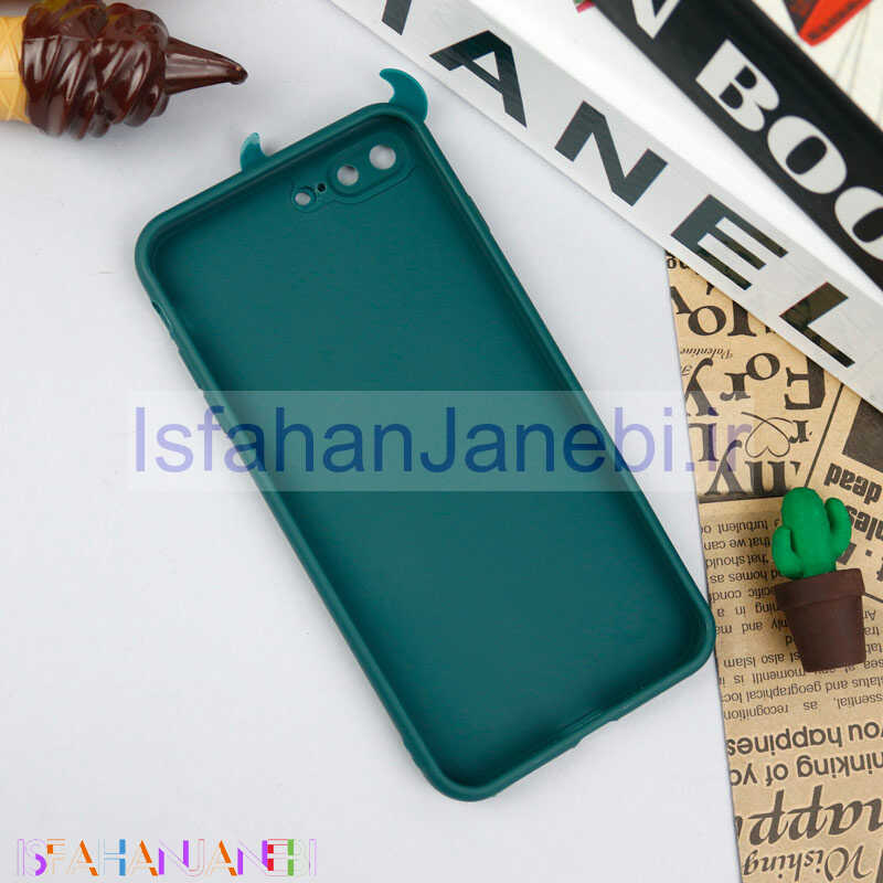 اصفهان جانبی-قاب سیلیکونی عروسکی محافظ لنزدار طرح John آیفون iPhone 7 Plus / 8 Plus