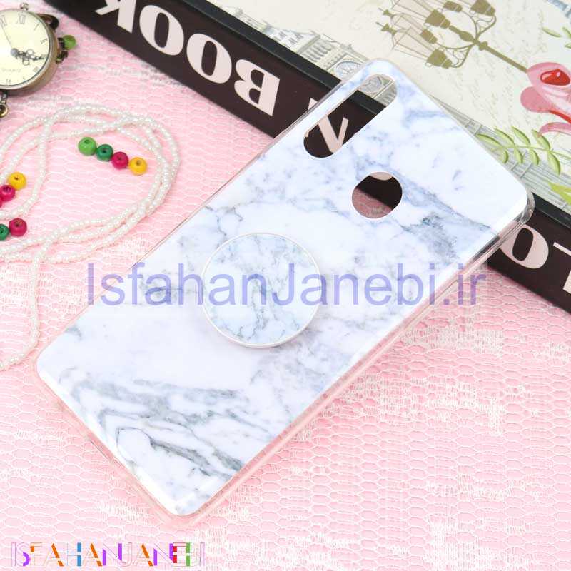 اصفهان جانبی-قاب سوپر IMD دور شفاف پاپ سوکت دار Samsung A20s سنگی