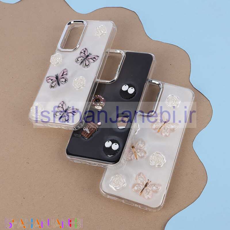 اصفهان جانبی-قاب رزینی سامسونگ Galaxy A14 4G / A14 5G برجسته طرح دار