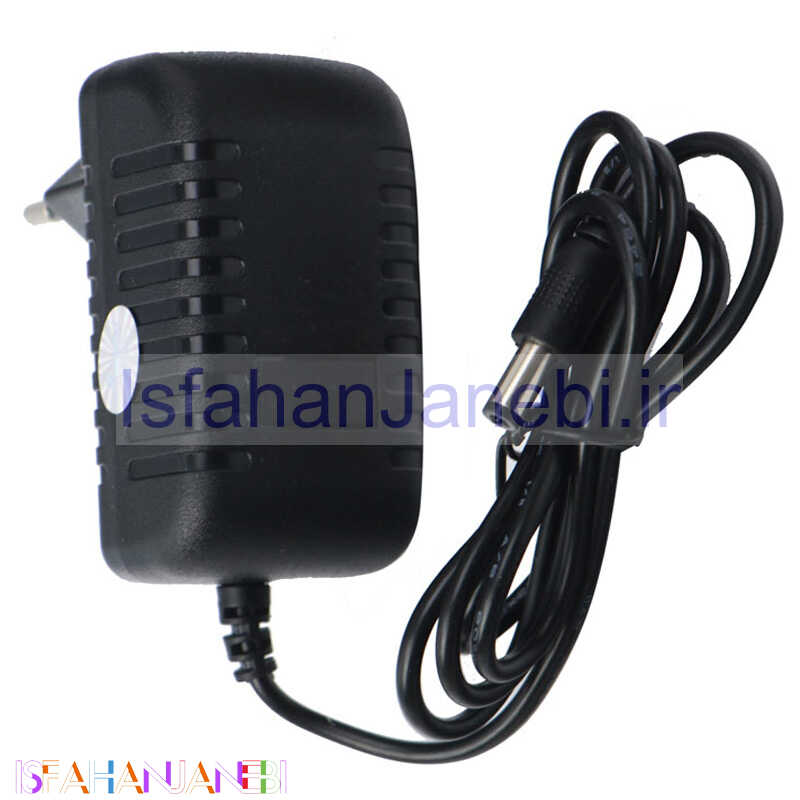 اصفهان جانبی-آداپتور برق Royal 12V 1A فیش بزرگ