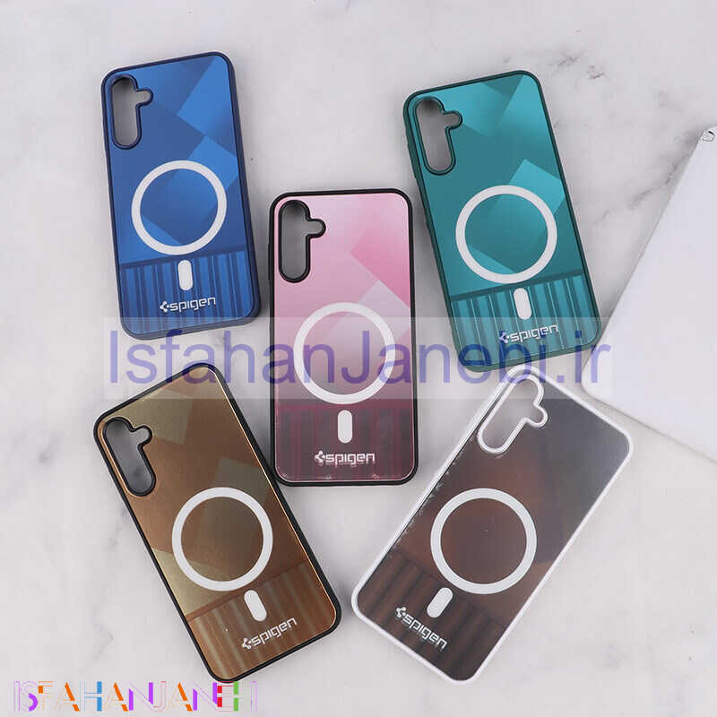 اصفهان جانبی-قاب Spigen سامسونگ Galaxy A15 طرح مگ سیف