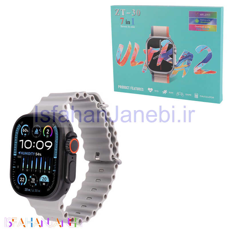 اصفهان جانبی-ساعت هوشمند ZT-30 Ultra 2 49mm