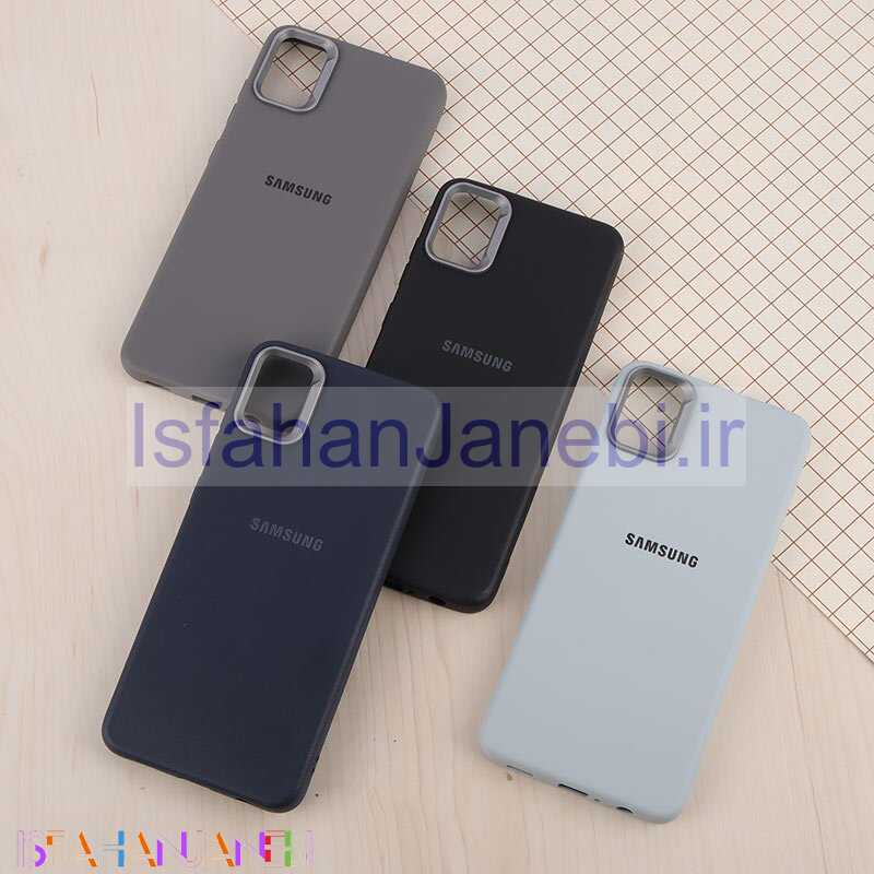 اصفهان جانبی-قاب چرمی ژله ای Leather سامسونگ Galaxy A05 لوگودار