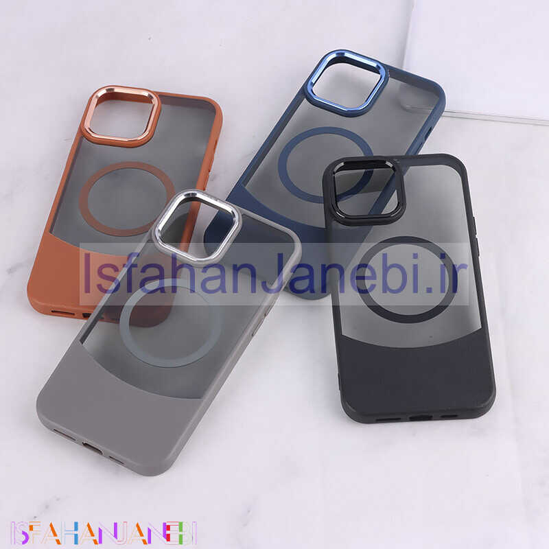 اصفهان جانبی-قاب PC مگ سیف آیفون iPhone 13 Pro Max دو تکه