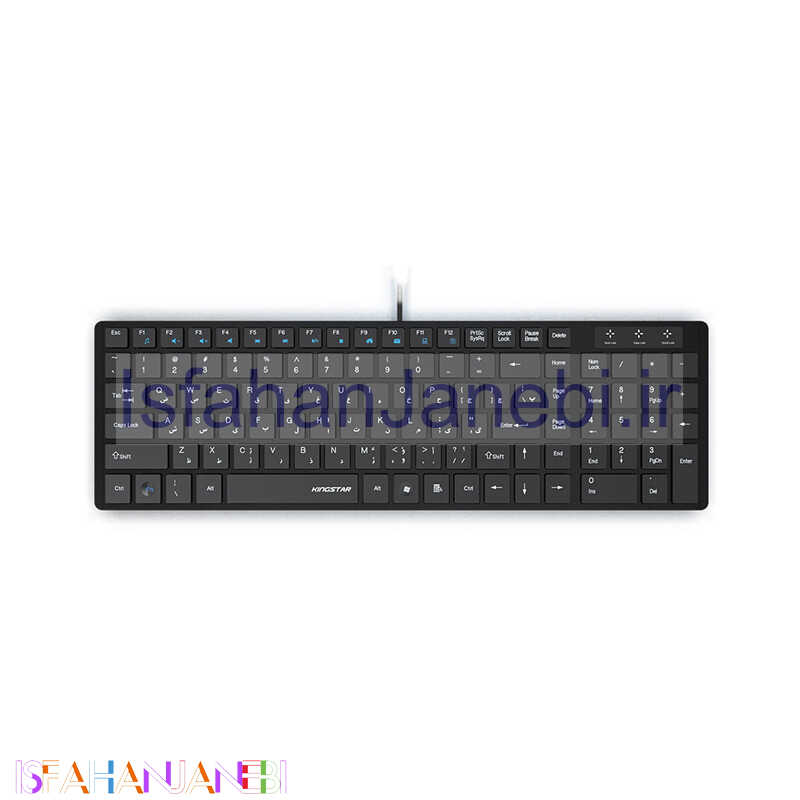 اصفهان جانبی-کیبورد KingStar KB80