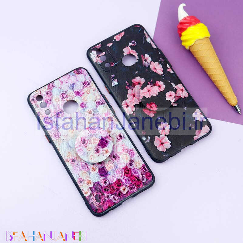 اصفهان جانبی-قاب فانتزی طرحدار دخترانه محافظ لنزدار + پاپ سوکت Samsung Galaxy A10s سری R