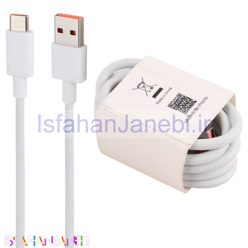 اصفهان جانبی-کابل تایپ سی فست شارژ Xiaomi L26250007B 67w 1m