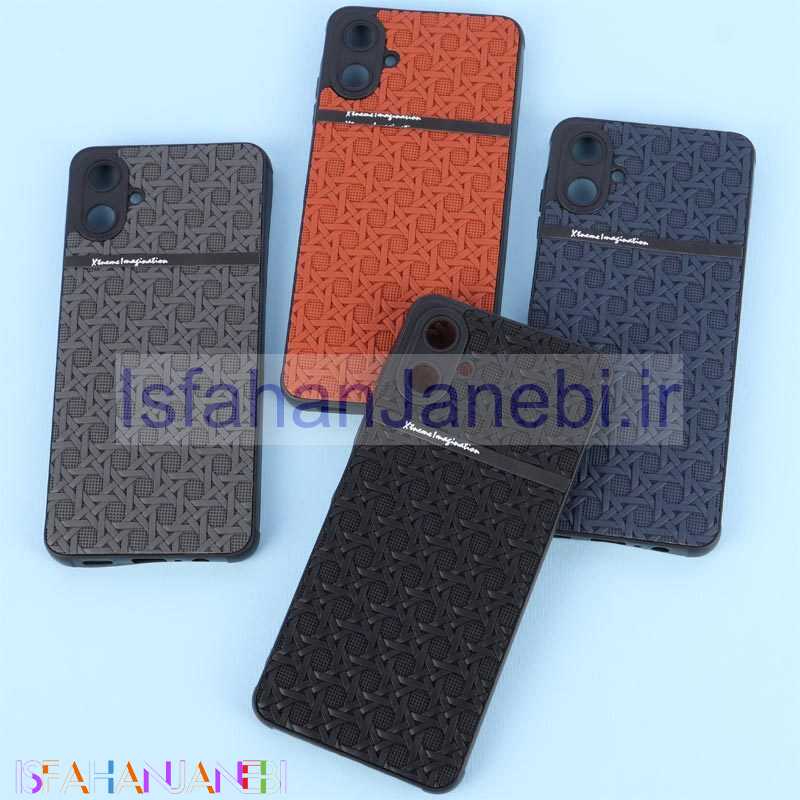 اصفهان جانبی-قاب ژله ای سامسونگ Galaxy A06 طرح حصیری محافظ لنزدار Pro Camera