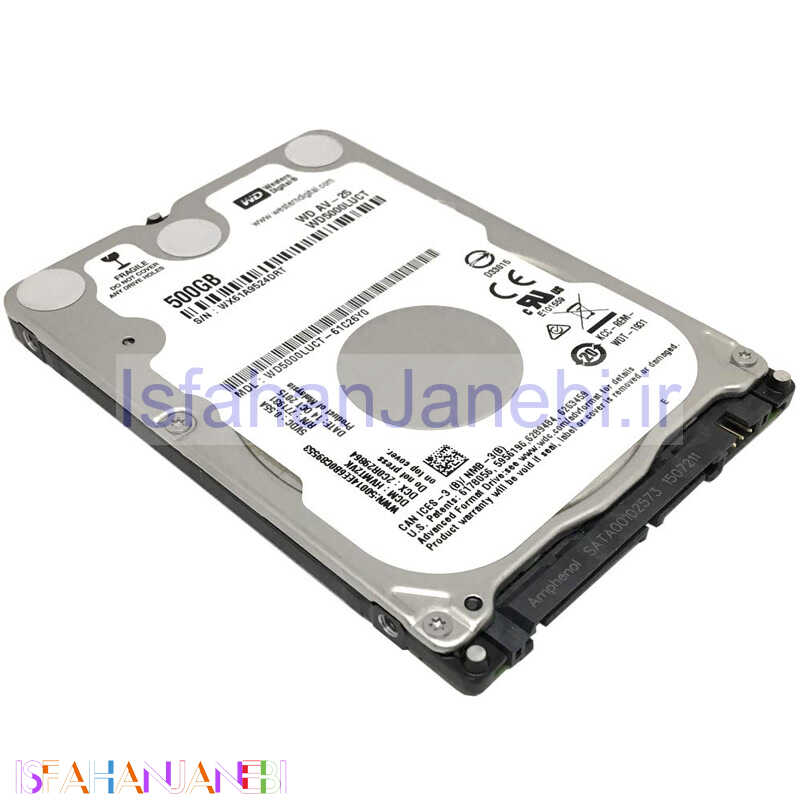 اصفهان جانبی-هارد لپ تاپ وسترن دیجیتال Western Digital WD5000LUCT 500GB