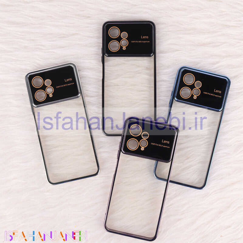 اصفهان جانبی-قاب My Case شفاف Lens Aperture محافظ لنزدار Xiaomi Redmi Note 12 4G