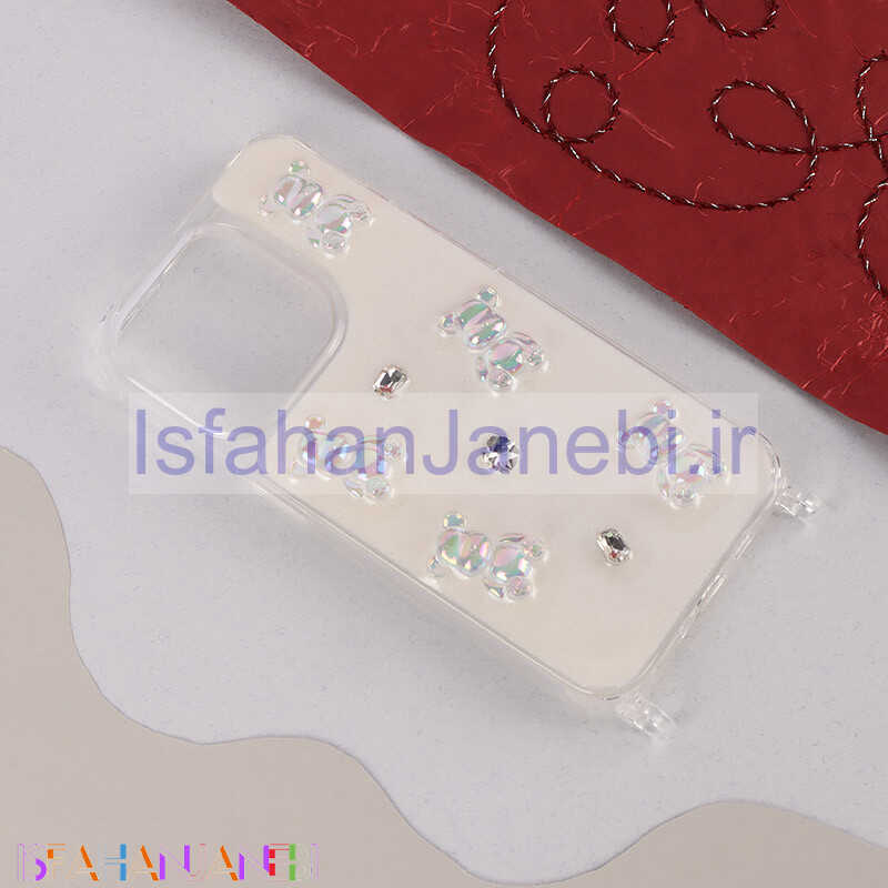 اصفهان جانبی-قاب اکلیلی Vip Max آیفون iPhone 15 Pro نگین دار فانتزی