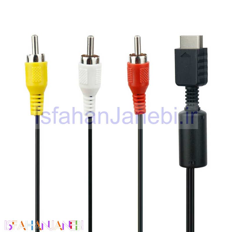 اصفهان جانبی-کابل تصویر کامپوننت Macher MR-79 PS2 To RCA 1.5m