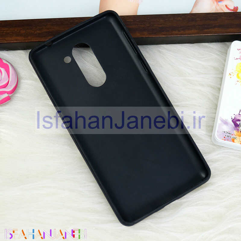اصفهان جانبی-قاب ژله ای طرح چرم Polar هواوی Honor 6x سرمه ای