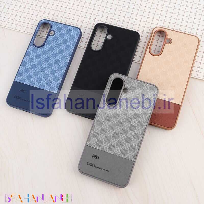 اصفهان جانبی-قاب چرمی HDCI سامسونگ Galaxy A36 دو تکه طرح دار