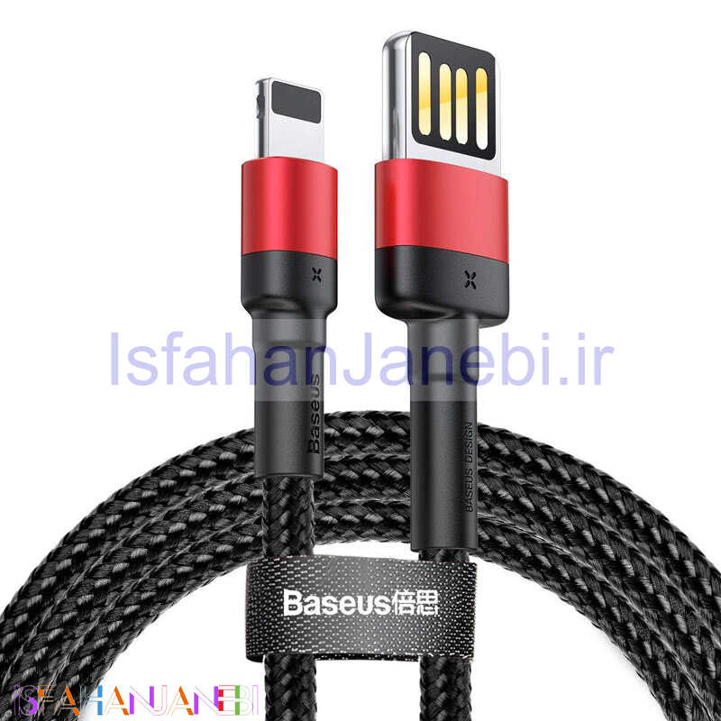 اصفهان جانبی-کابل آیفونی Baseus CALKLF-G91 2.4A 1m