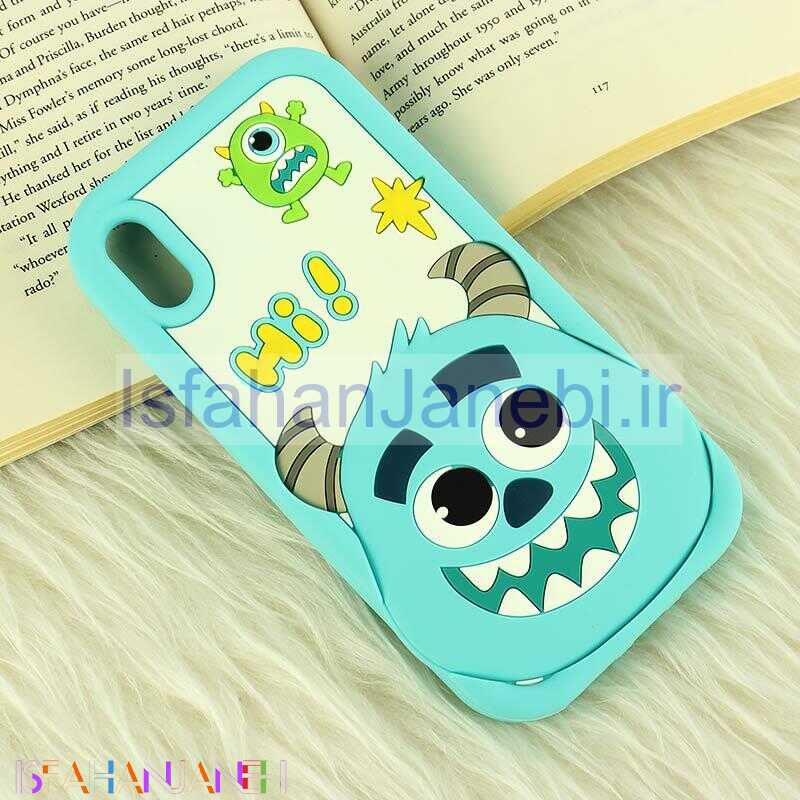 اصفهان جانبی-قاب سیلیکونی آیفون XS Max طرح سالیوان برجسته