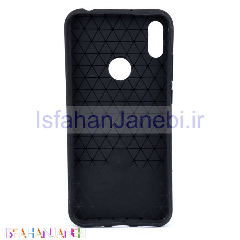 اصفهان جانبی-قاب چرمی طرح گوزن Huawei Y6 Prime 2019 آبی