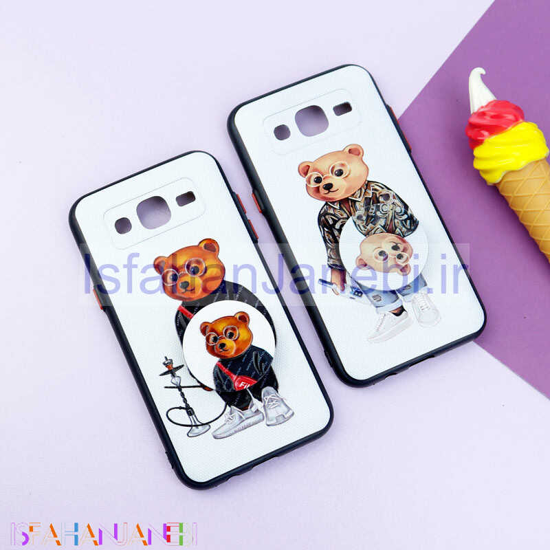 اصفهان جانبی-قاب فانتزی طرحدار پسرانه محافظ لنزدار + پاپ سوکت Samsung Galaxy J5 سری R