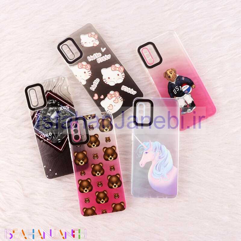 اصفهان جانبی-قاب ژله ای فانتزی محافظ لنزدار Samsung Galaxy A31