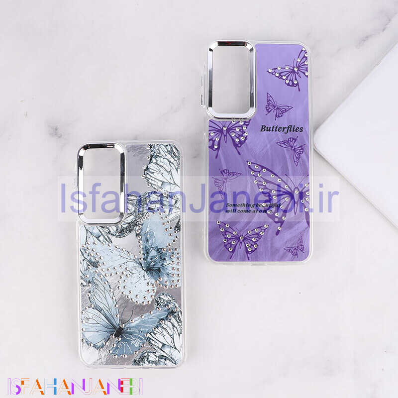 اصفهان جانبی-قاب سامسونگ Galaxy A26 طرح پروانه نگین دار