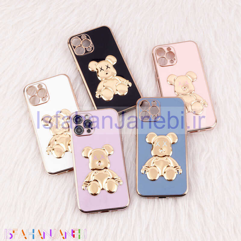 اصفهان جانبی-قاب My Case Power Bear محافظ لنزدار iPhone 12 Pro Max