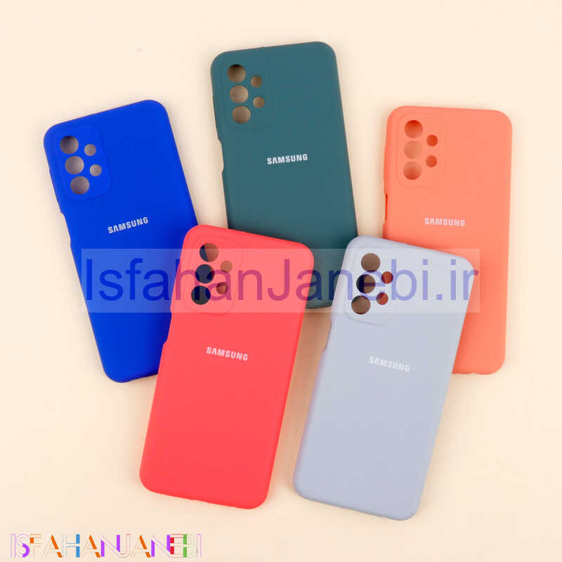 اصفهان جانبی-قاب سیلیکونی اصلی زیربسته سامسونگ Galaxy A23 محافظ لنزدار