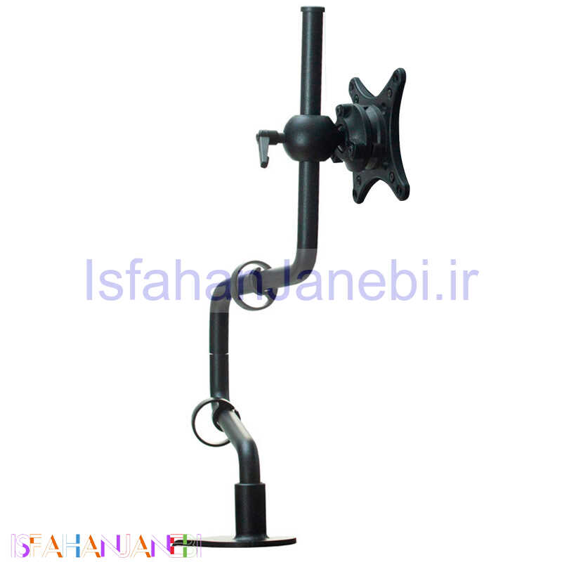اصفهان جانبی-پایه رومیزی متحرک مانیتور 15 تا 27 اینچ Barad Armino AM1