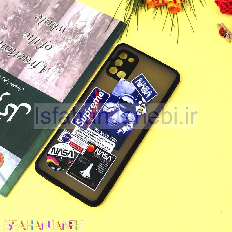 اصفهان جانبی-قاب PC مات محافظ لنزدار طرحدار NASA سامسونگ A31