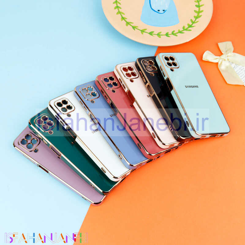 اصفهان جانبی-قاب براق My Case محافظ لنزدار Samsung Galaxy A12