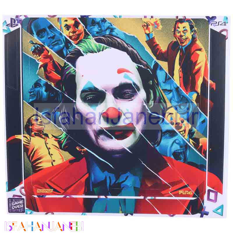 اصفهان جانبی-اسکین پلی استیشن 4 اسلیم طرح Joker کد 2
