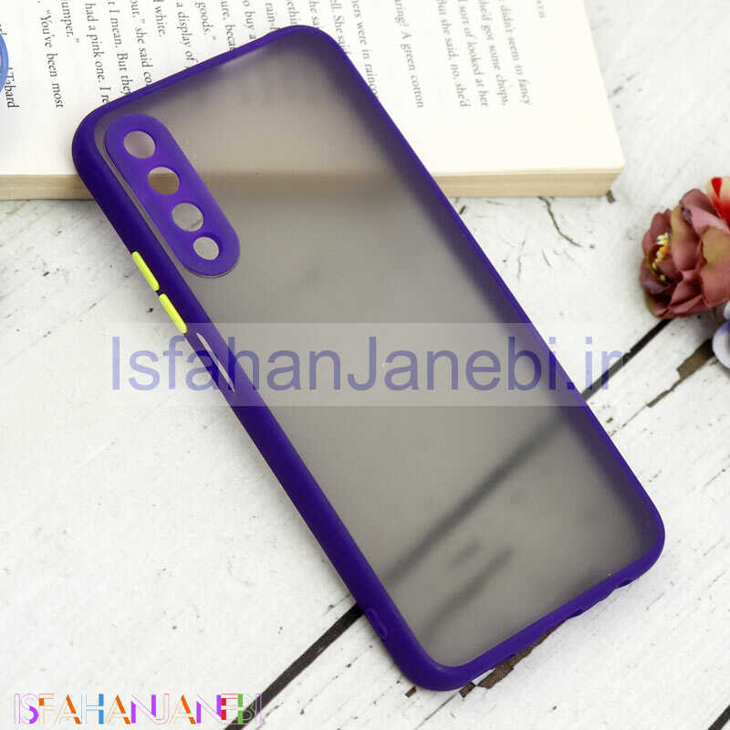 اصفهان جانبی-قاب PC مات محافظ لنز دار Huawei Y9s