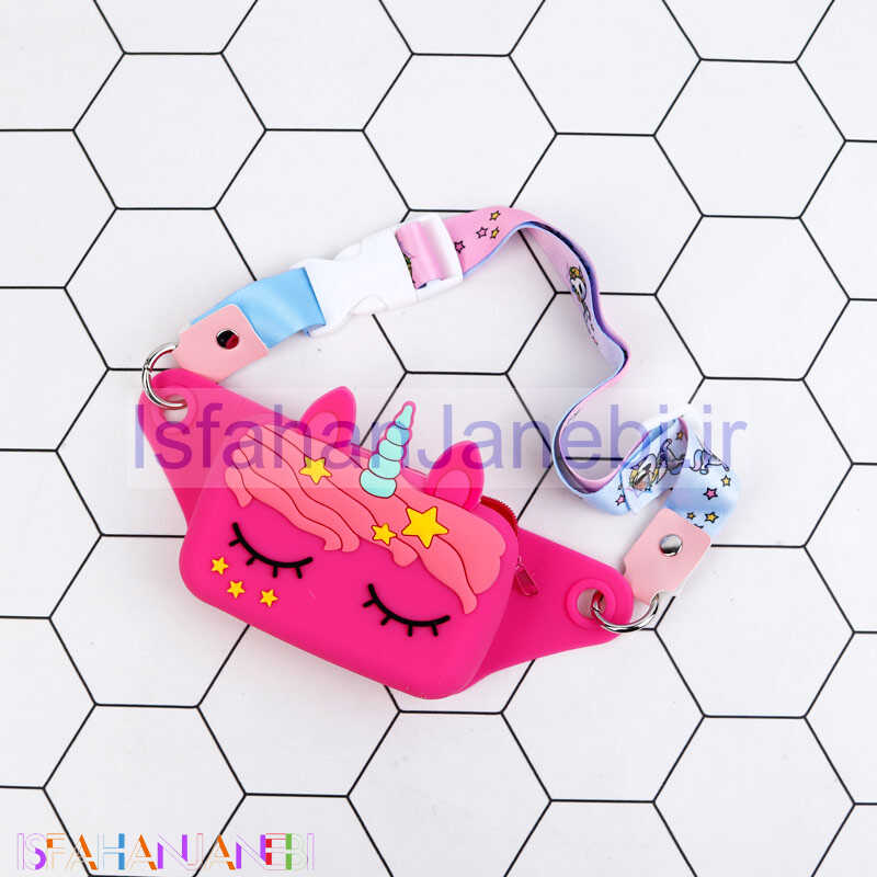 اصفهان جانبی-کیف هندزفری سیلیکونی کمری تک شاخ