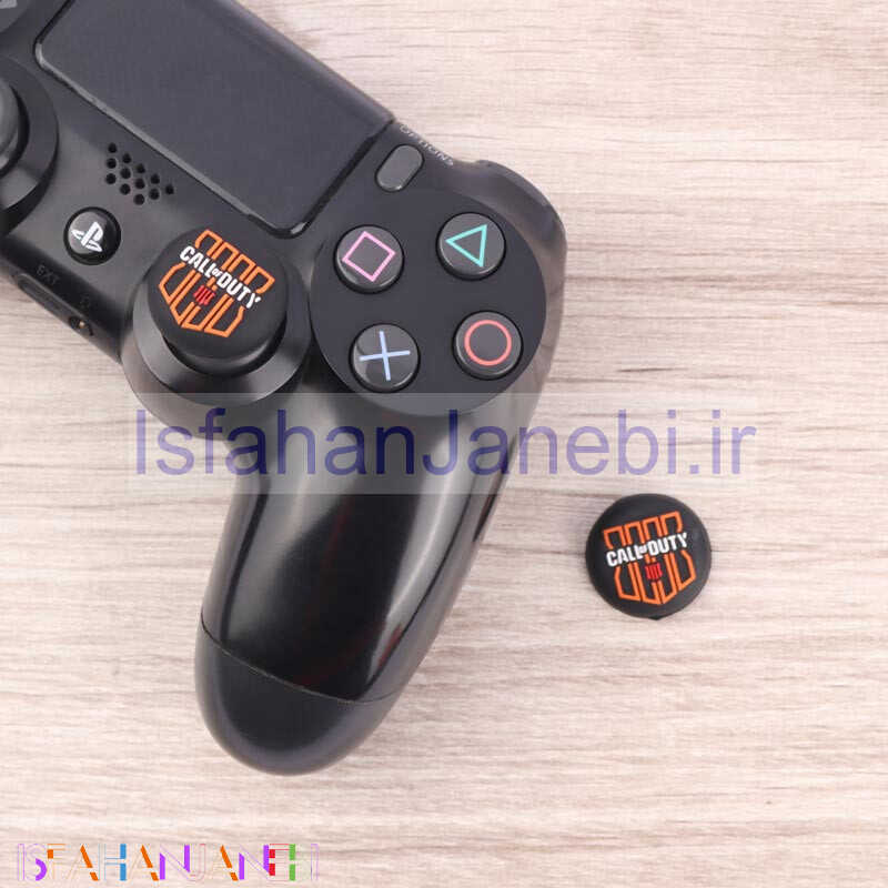 اصفهان جانبی-روکش آنالوگ دسته بازی Play Station/XBOX طرح Call Of Duty Black Ops 4 مشکی کد 2
