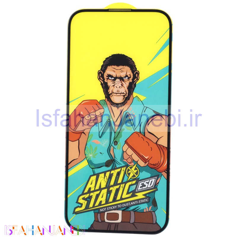 اصفهان جانبی-گلس آنتی استاتیک Monkey آیفون iPhone 16